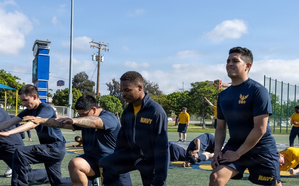 USS Green Bay Conducts Command PT