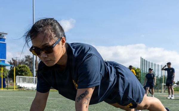 USS Green Bay Conducts Command PT