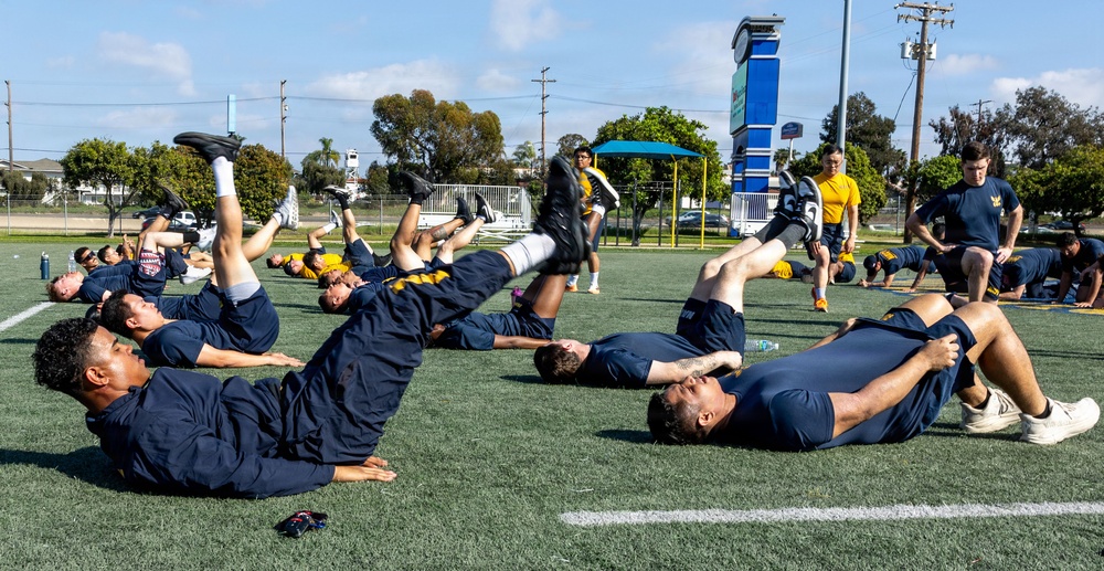 USS Green Bay Conducts Command PT