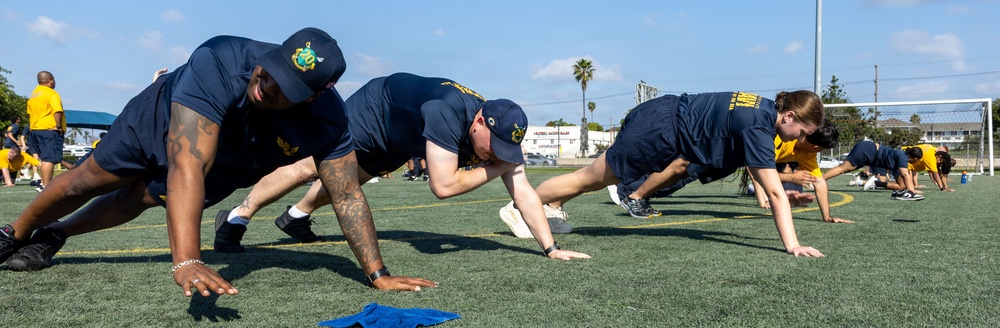 USS Green Bay Conducts Command PT