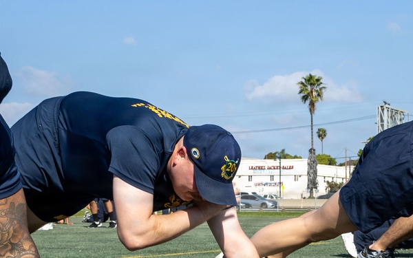 USS Green Bay Conducts Command PT