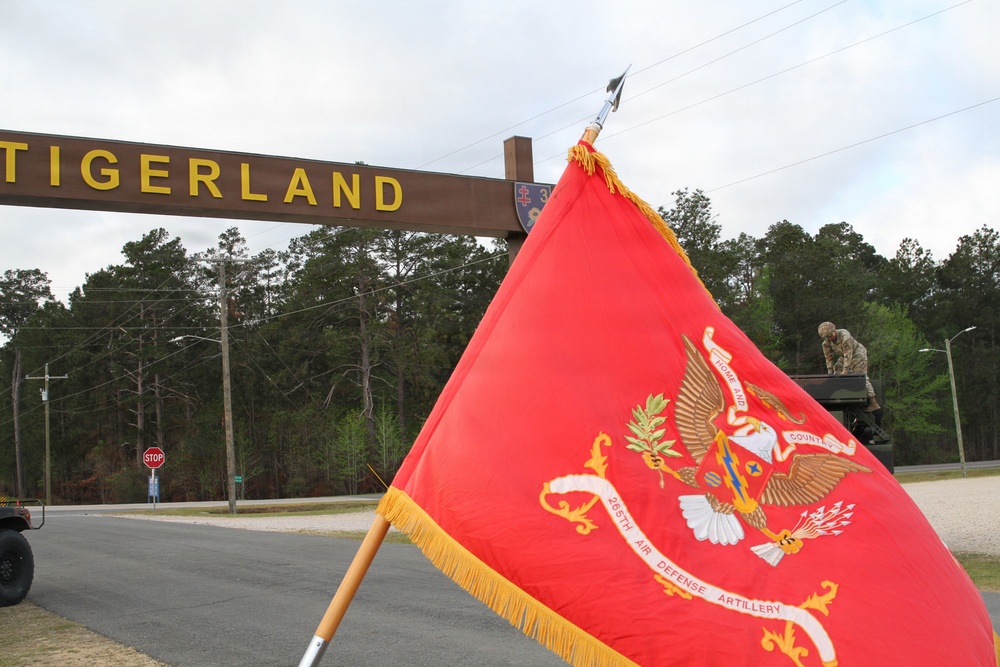 3rd Battalion, 265th Air Defense Artillery Regiment successfully completes training rotation at the Joint Readiness Training Center