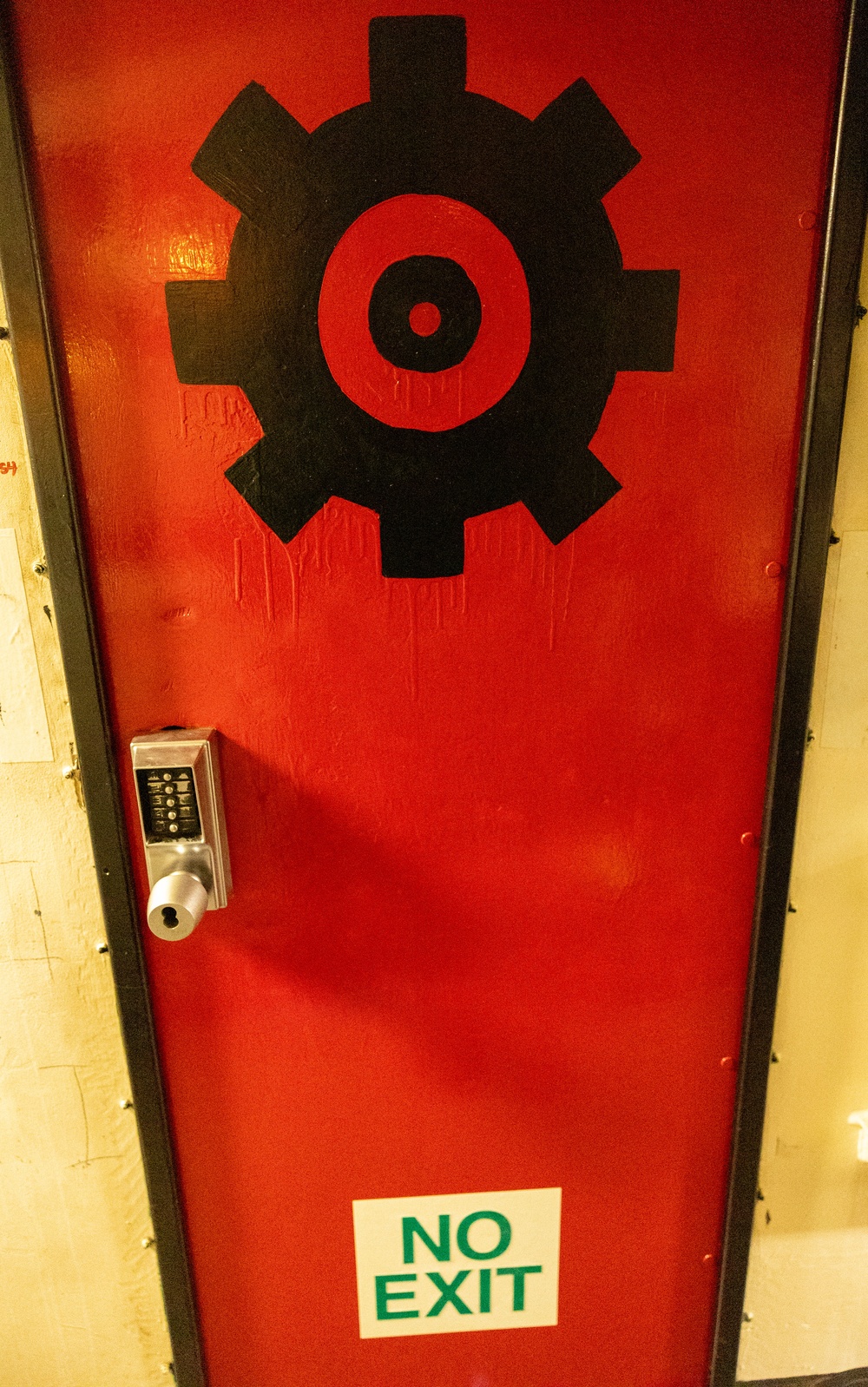 USS Green Bay Door Preservation