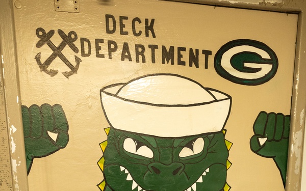 USS Green Bay Door Preservation