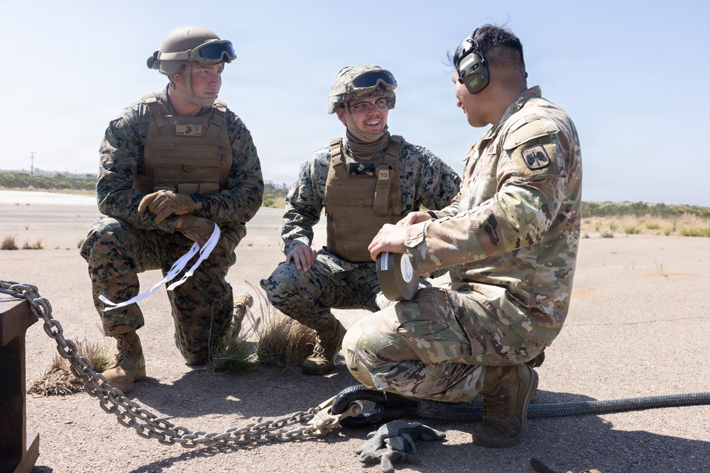 U.S. Marines, Soldiers execute HST training