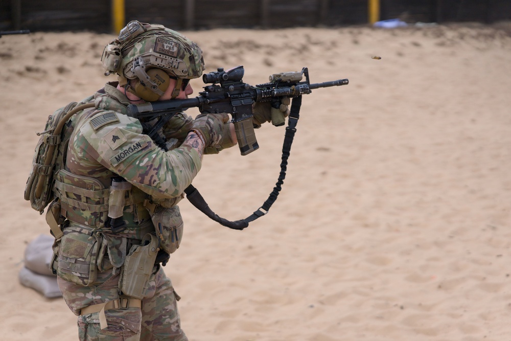 1-12 Cav participates in Schützenschnur weapon qualification in Lithuania