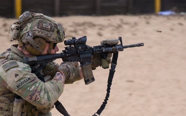 1-12 Cav participates in Schützenschnur weapon qualification in Lithuania