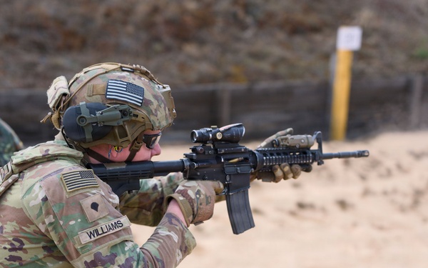 1-12 Cav participates in Schützenschnur weapon qualification in Lithuania