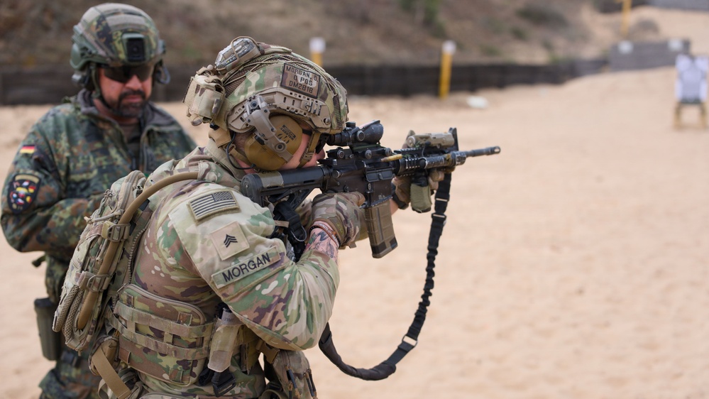 1-12 Cav participates in Schützenschnur weapon qualification in Lithuania