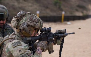 1-12 Cav participates in Schützenschnur weapon qualification in Lithuania