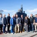 MAYOR OF CORONADO VISITS USS GREENEVILLE