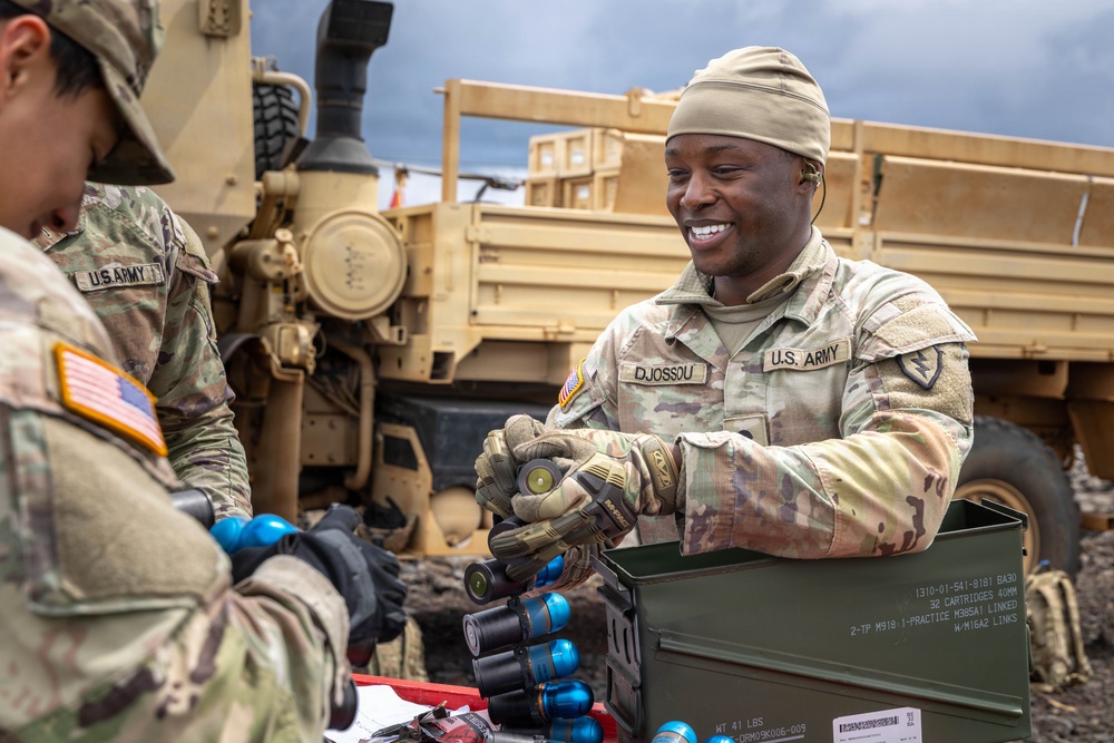209th ASB Winter Gunnery