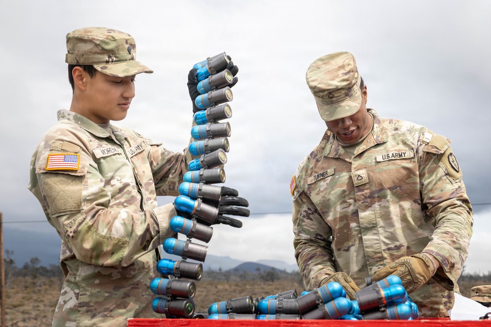 209th ASB Winter Gunnery