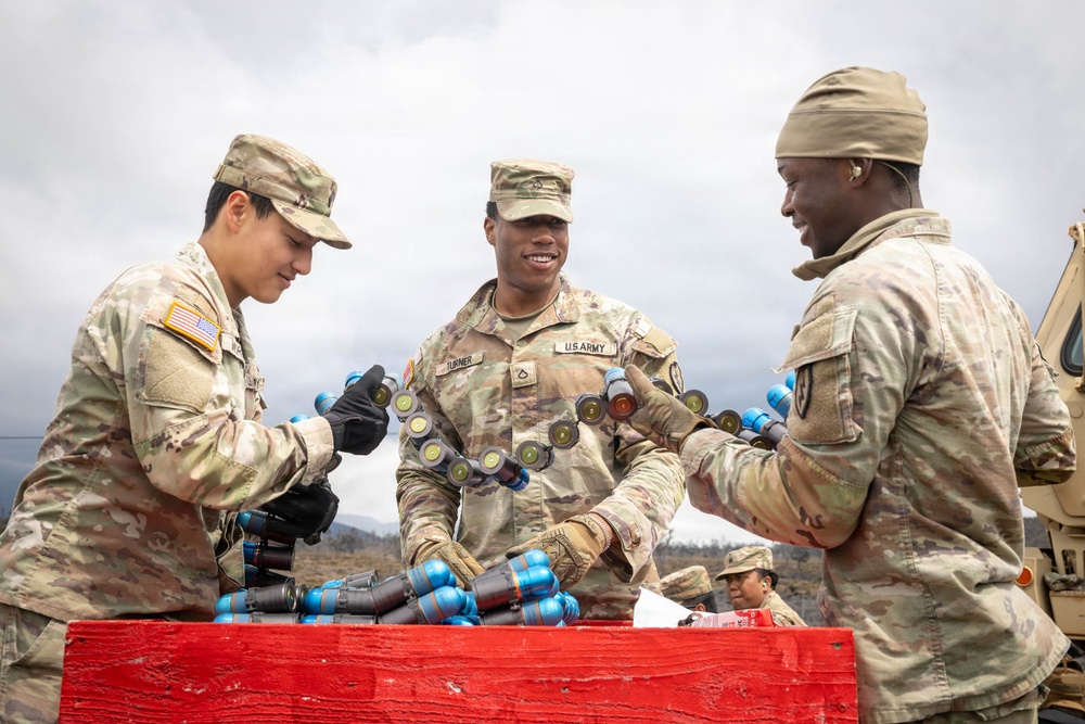 209th ASB Winter Gunnery