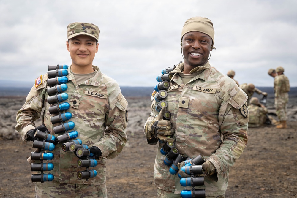 209th ASB Winter Gunnery