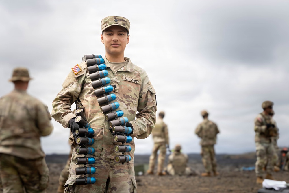 209th ASB Winter Gunnery