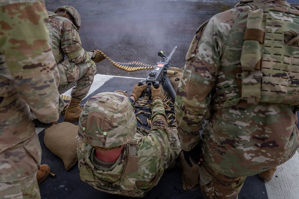 209th ASB Winter Gunnery