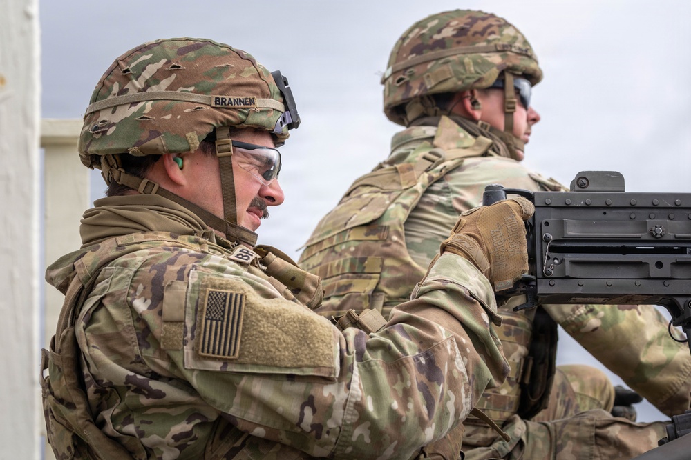 209th ASB Winter Gunnery