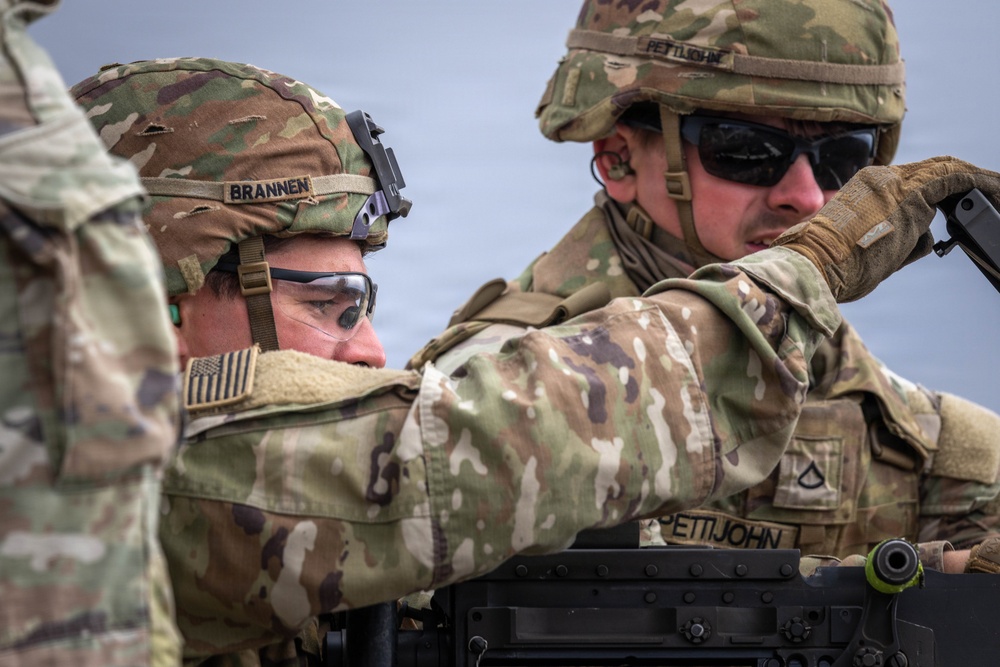 209th ASB Winter Gunnery