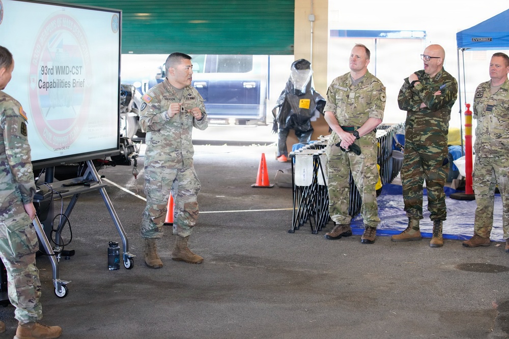 Hawaii National Guard hosts Foreign Attaches
