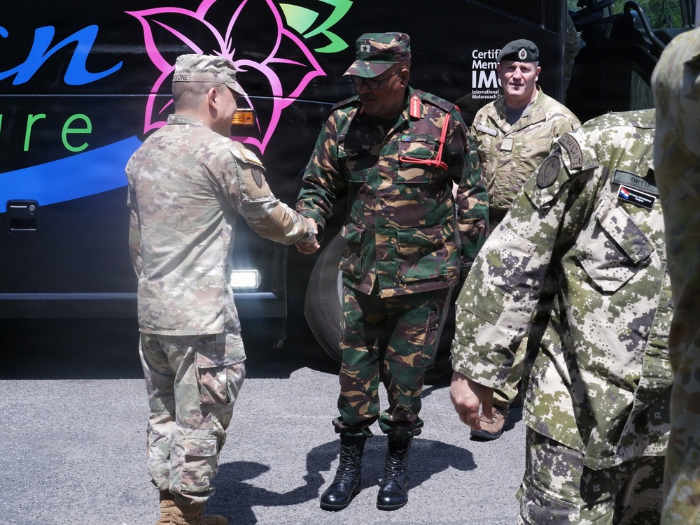 Hawaii National Guard hosts Foreign Attaches