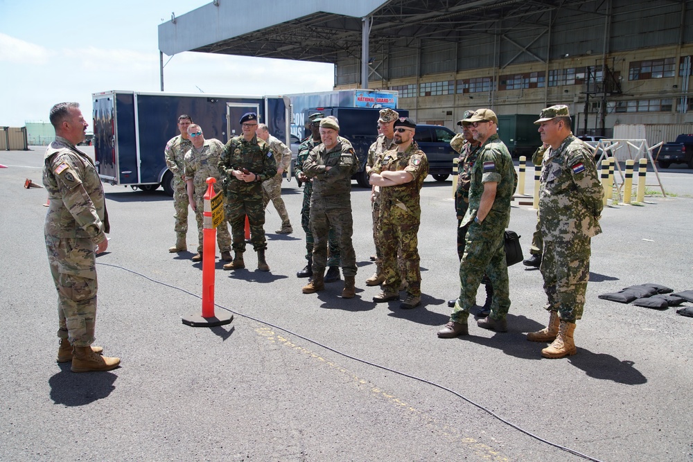 Hawaii National Guard hosts Foreign Attaches