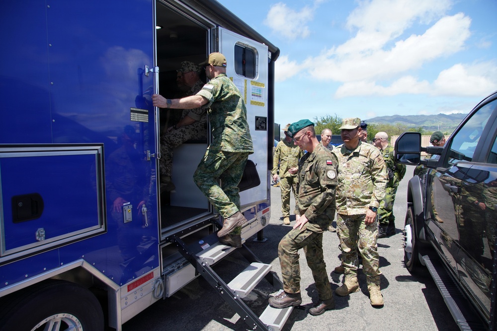 Hawaii National Guard hosts Foreign Attaches