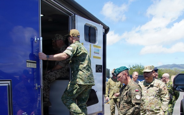 Hawaii National Guard hosts Foreign Attaches