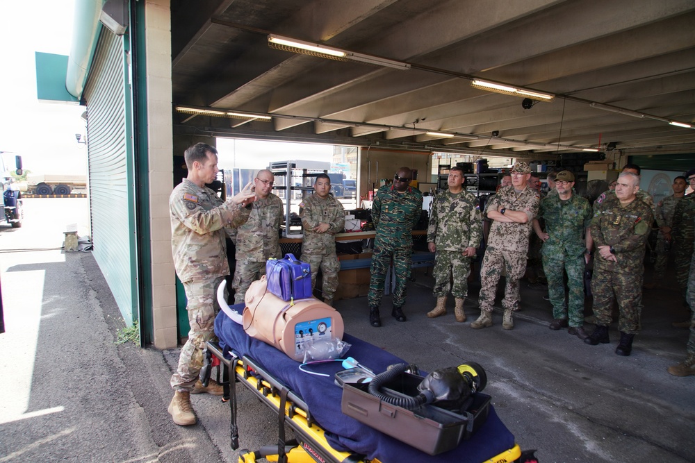 Hawaii National Guard hosts Foreign Attaches