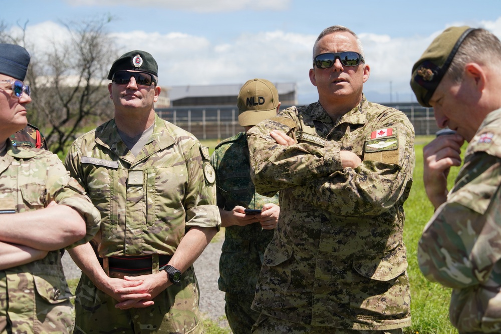 Hawaii National Guard hosts Foreign Attaches