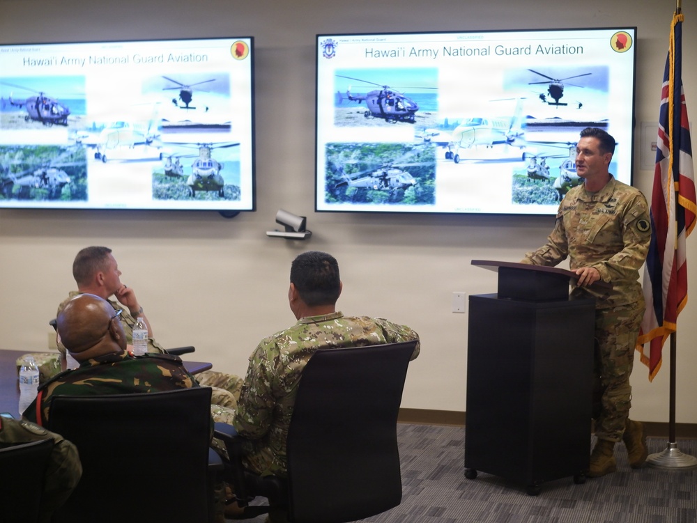 Hawaii National Guard hosts Foreign Attaches