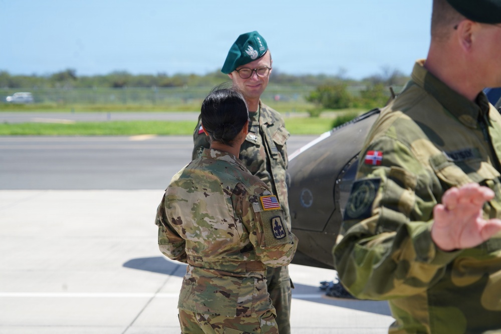 Hawaii National Guard hosts Foreign Attaches