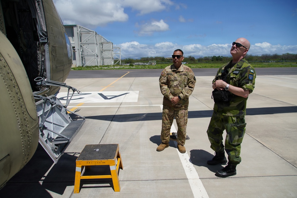 Hawaii National Guard hosts Foreign Attaches