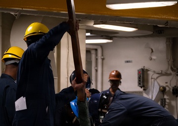 Boxer Conducts Anchor Testing