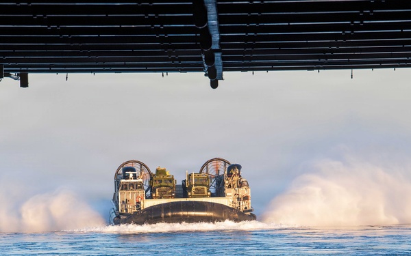 Boxer Conducts Well Deck Operations