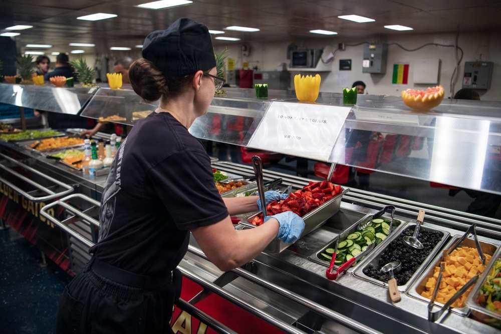 Boxer Galley Serves Lunch