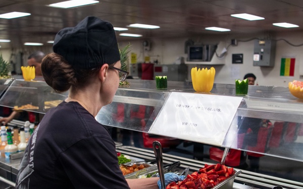 Boxer Galley Serves Lunch
