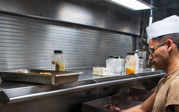 Boxer Galley Serves Lunch