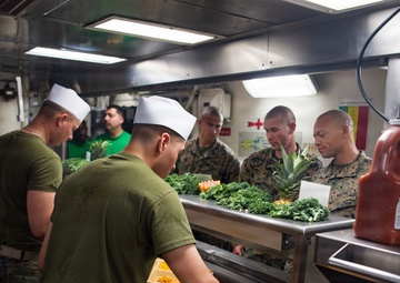 Boxer Galley Serves Lunch