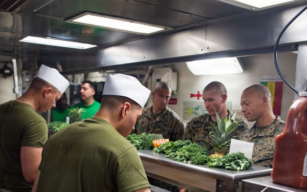 Boxer Galley Serves Lunch