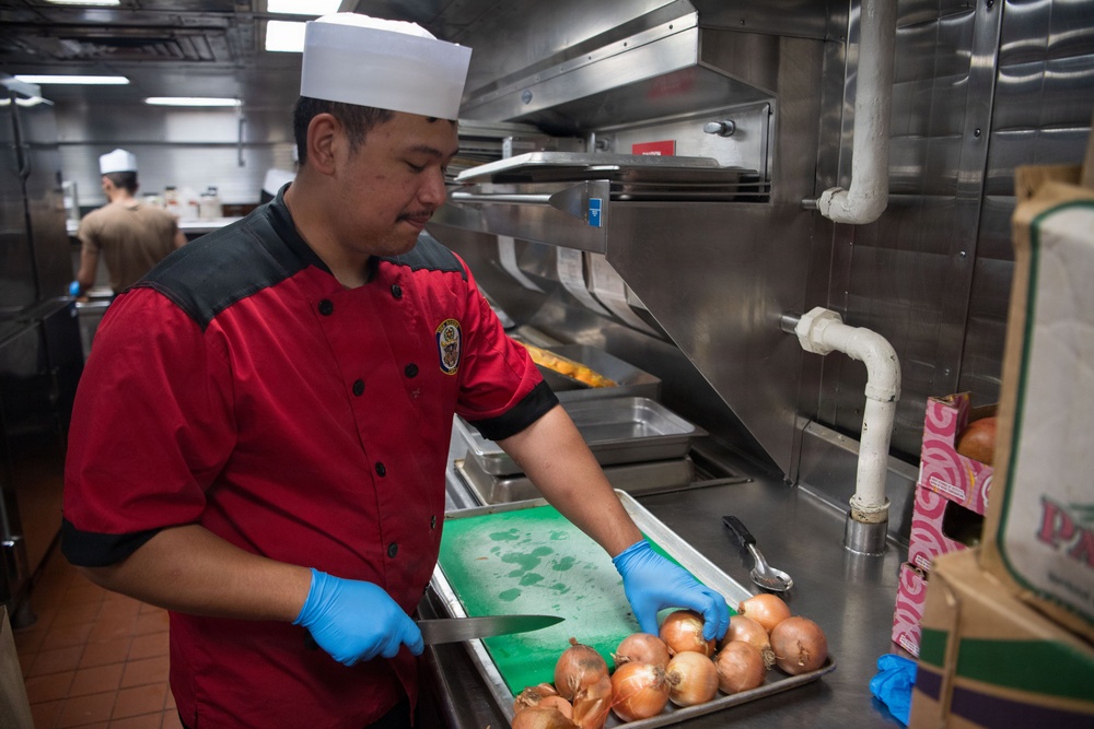 Boxer Galley Serves Lunch