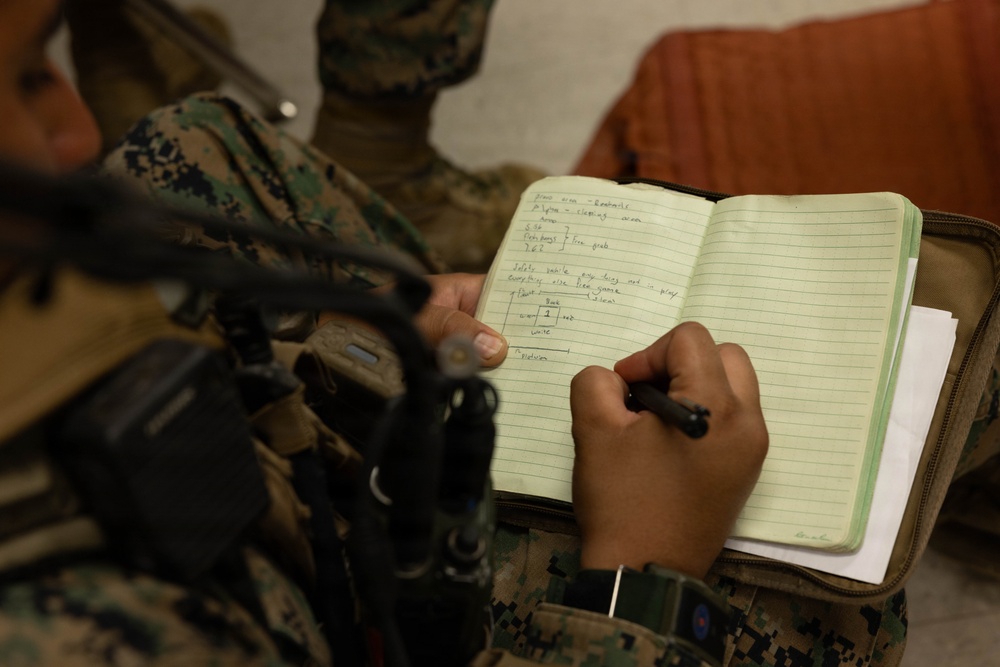 Raid Leaders Course 26-1 Contingency and Night Raid Training