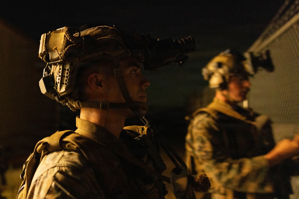 Raid Leaders Course 26-1 Contingency and Night Raid Training