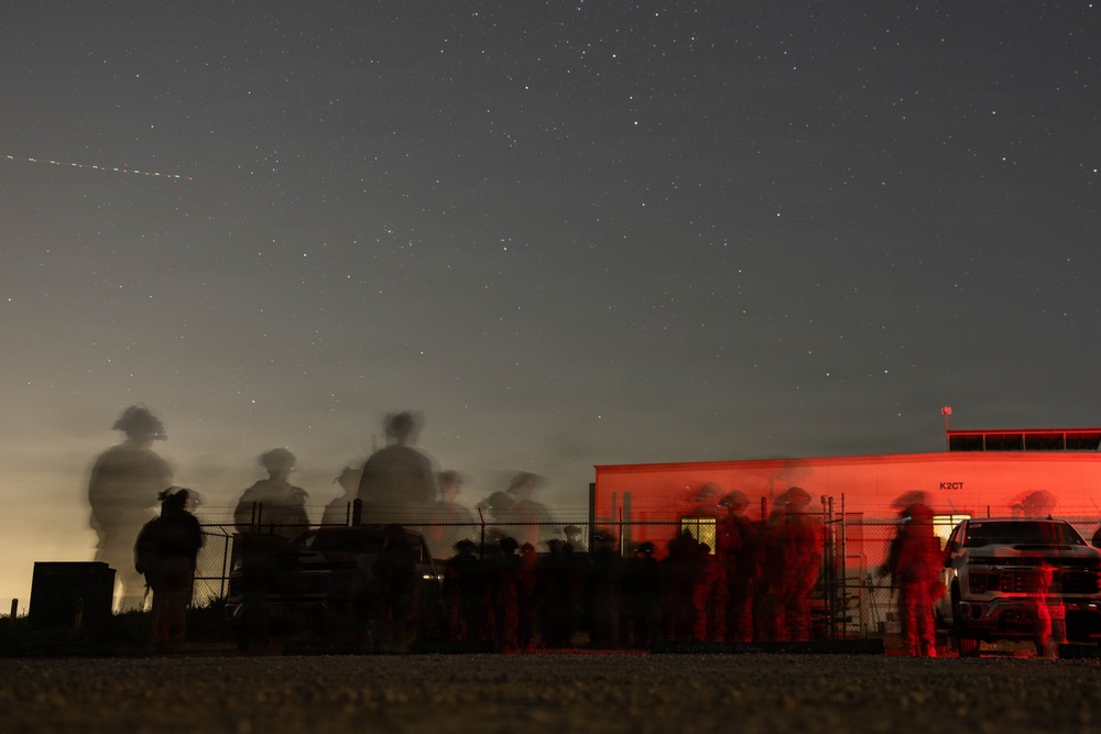 Raid Leaders Course 26-1 Contingency and Night Raid Training