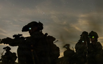 Raid Leaders Course 26-1 Contingency and Night Raid Training