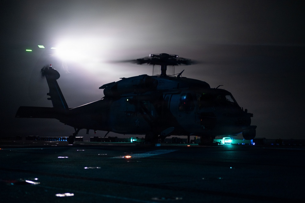 Boxer Conducts Flight Operations