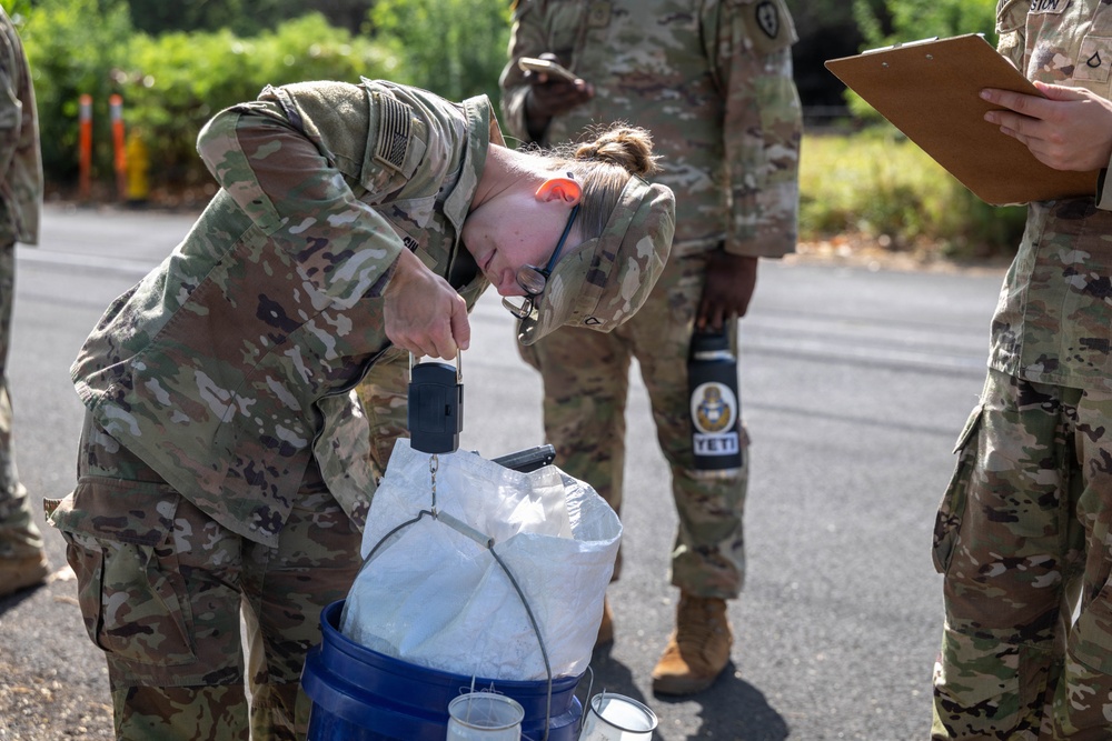 25th CAB Community Relations Events Winter Gunnery