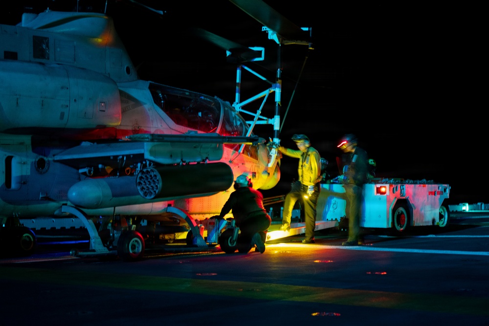 Boxer Conducts Flight Operations
