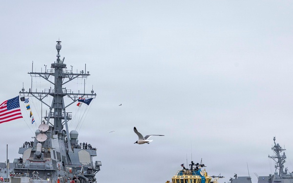 USS Donald Cook (DDG 75) Departs for Deployment