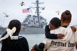 USS Donald Cook (DDG 75) Departs for Deployment